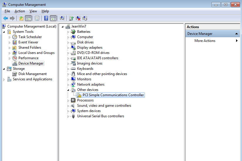 pci simple communications controller driver windows 7 download